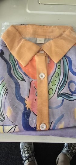 Brand New Ladys XL Tropical Shorts Outfit