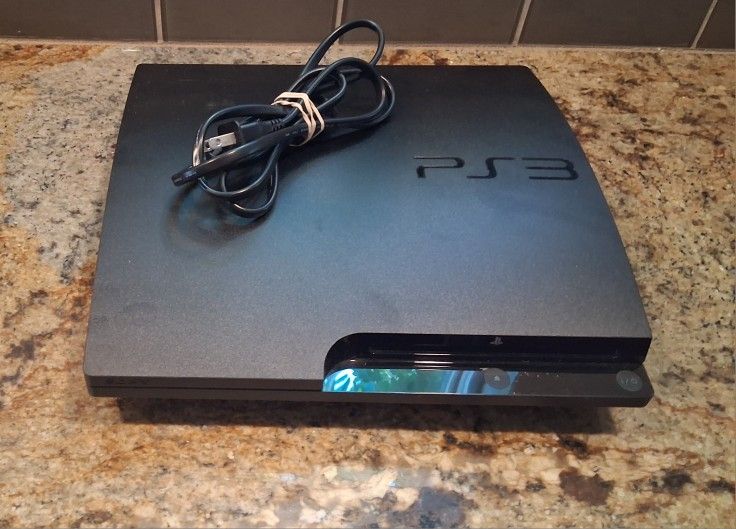 Sony PS3 Console Only/w Cord CECH-3001B ~ Parts Only