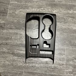 Car ABS Gearbox Control Panel Trim Cover  for Toyota Highlander 2021 2022 Mahoga