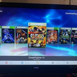 XBOX 360 + 5TB HARD DRIVE LOADED With Over 7500 GAMES