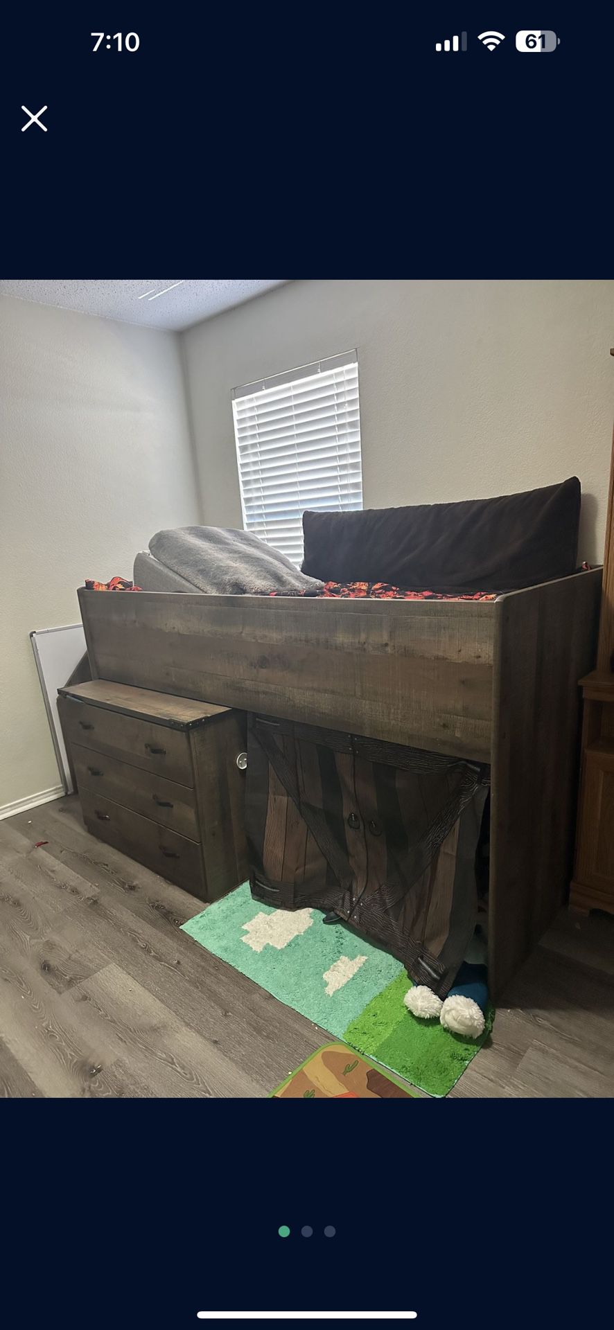 Twin Bed With Storage 
