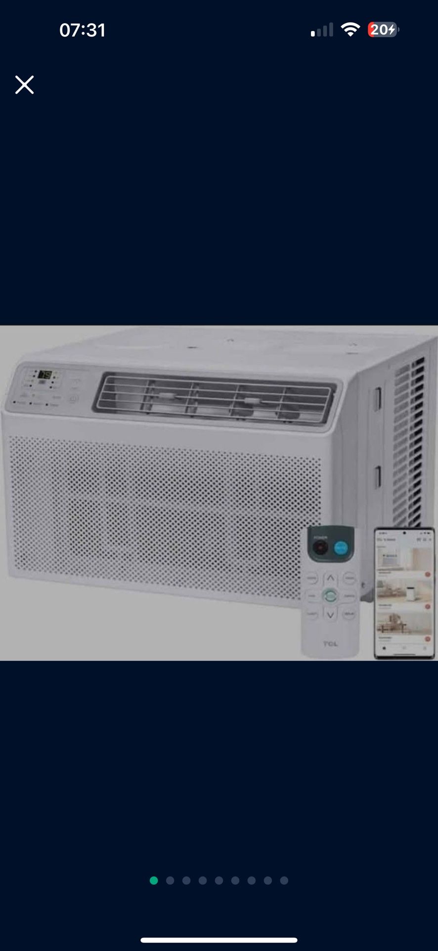 BRAND NEW FACTORY SEALED A/C UNIT