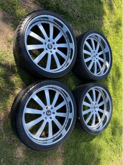 26inch Forgiato Wheels 6 lug Chevy