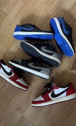2015 Jordan 1 Retro Og Lows (Chicago, Royal, Shadow)
