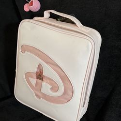 Disney /Loungefly Castle PIN Light PINK Backpack 🎒 If Posted Its Available-UNIQUE! More Disney In Profile (Price Is Firm) 12 X 10”