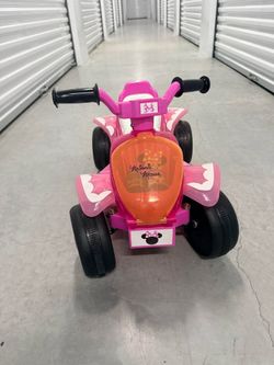 Minnie Mouse Electric Ride-On ATV / 4-Wheeler 🩷
