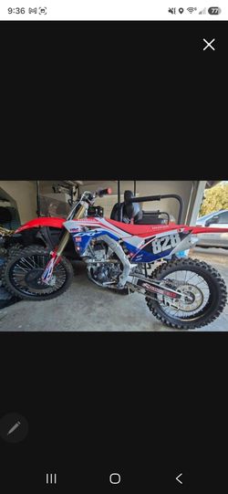 2021 Honda CRF250R – 45 Hours – Excellent Condition