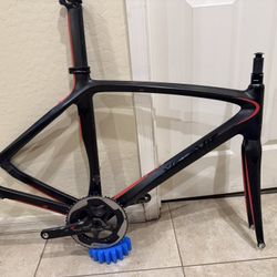 Vélo Vie Carbon Frame and Fork. for repair 