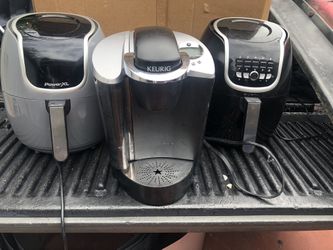 Keurig Coffee Maker & Two Air Fryers . Good deal .!!!