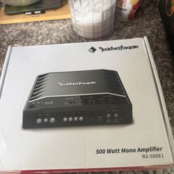 Rockford Fosgate Amp New 500 Watt Amplifier