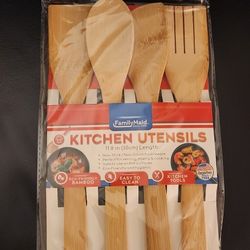 Wooden Kitchen Utensils 