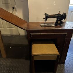 Antique Sewing Table