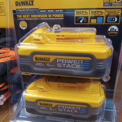 Dewalt 5.0ah Batteries2 Pack