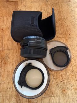 Canon Drop-In Filter Mount Adapter EF-EOS R + filters