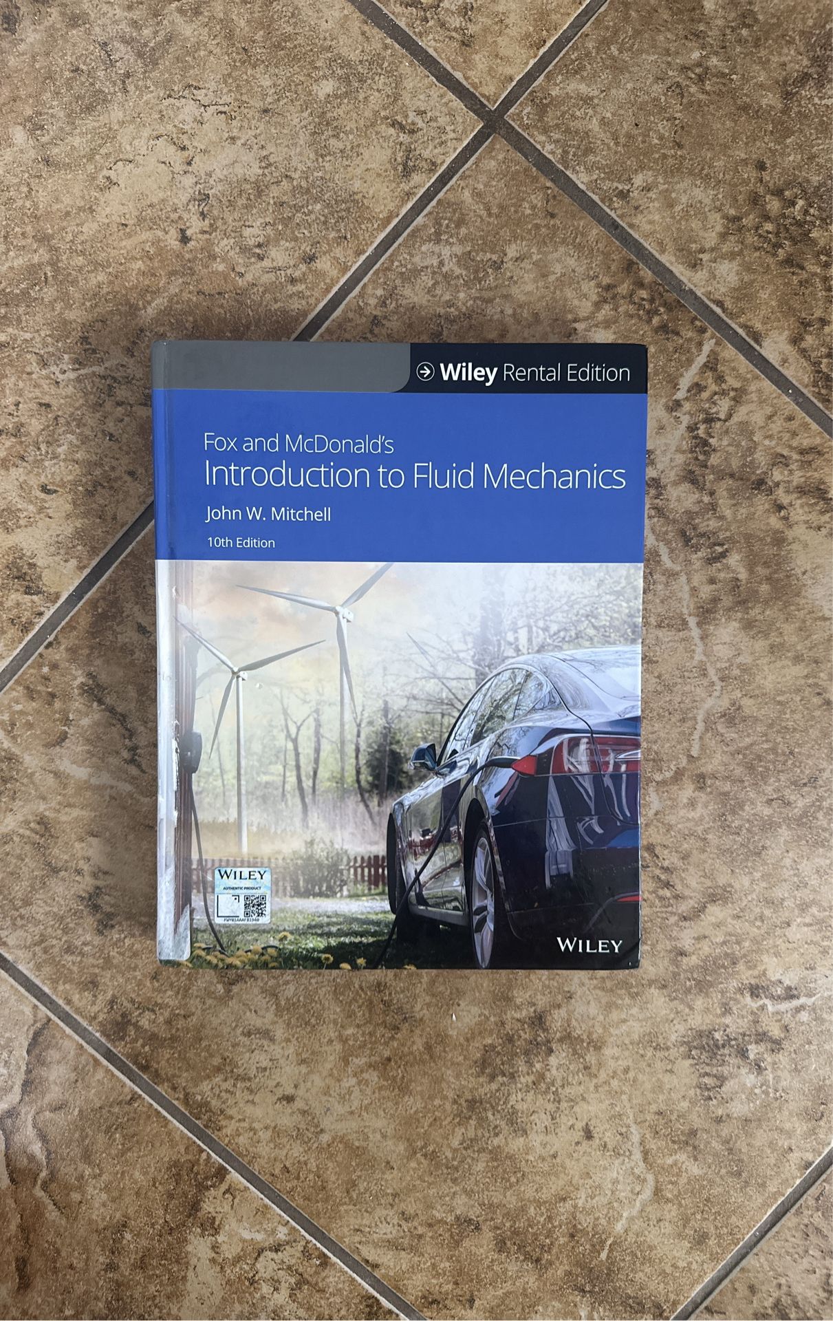 Fox and McDonald’s Introduction to Fluid Mechanics 10th Edition