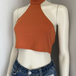 Pretty Little Thing Crop Top Size 8