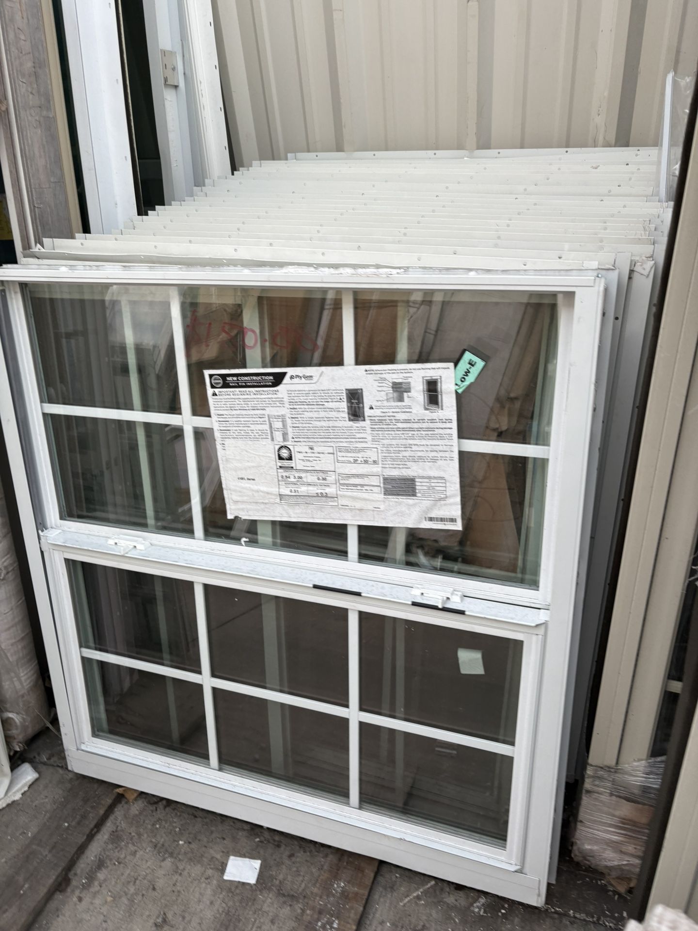 36 X 36 In Aluminum Windows $80 Each