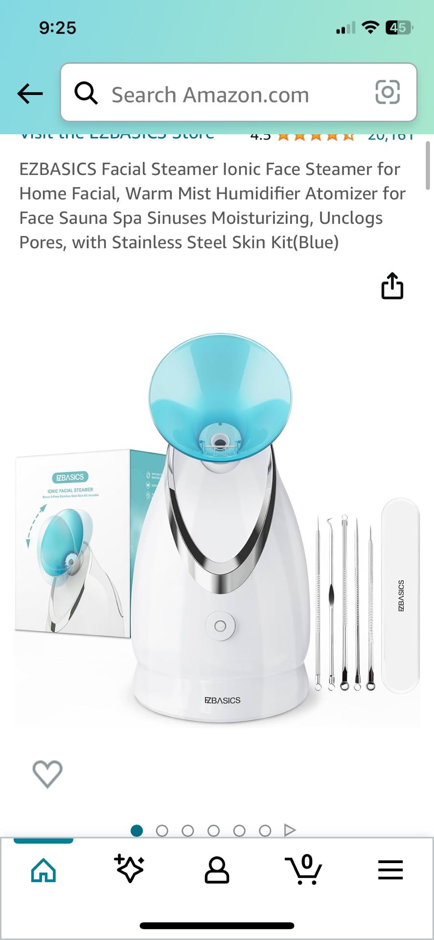 New Ezbasic Facial steamer