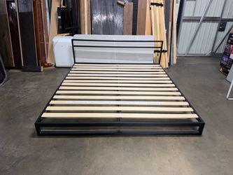 King bed frame and mattress $349