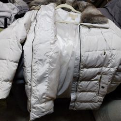 White Michael Kors Jacket