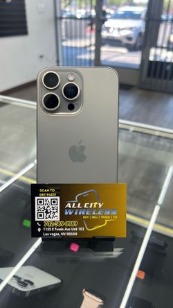iPhone 15 pro Max 256gb UNLOCKED  