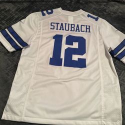 Dallas Cowboys Staubach #12 jersey