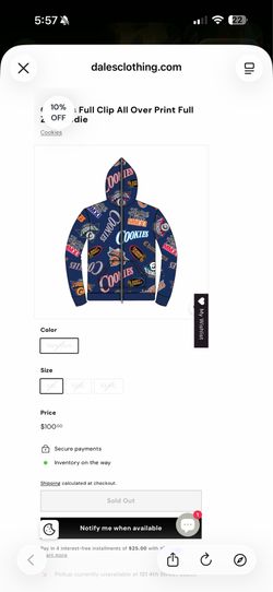 Cookies sweater