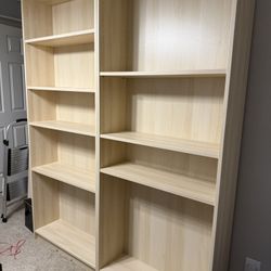 3 IKEA Billy Bookcases 