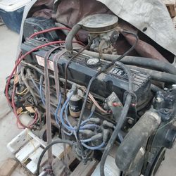 Mercruiser Boat Engine 165 Hp V6 On Working Conditions 