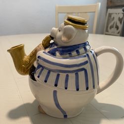 OTAGIRI TEAPOT … Hand Painted Porcelain