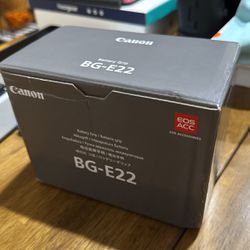 Canon BG-E22 Battery Grip For Canon EOS R Mirrorless Camera