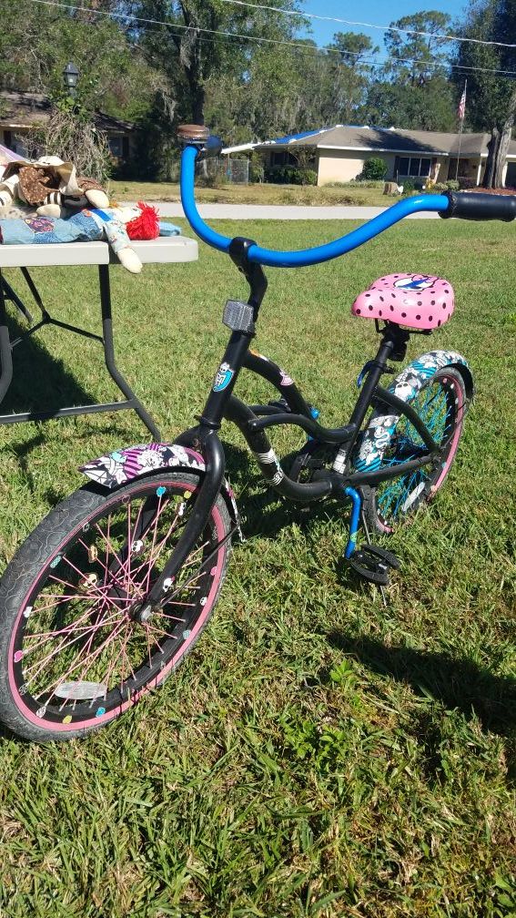 Monster High Kids Bike $30