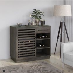 Modern Bar Cabinet With Fridge