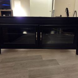 Black TV Stand