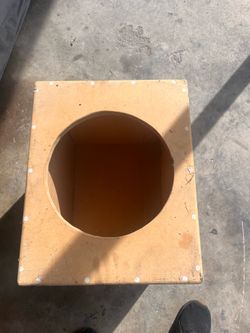 12 inch custom sub woofer box - Solid Wood Enclosure