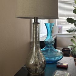 Mercury Glass Lamp 24 Inches $10
