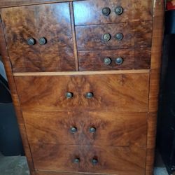 1920s dresser large dovejoints wooden