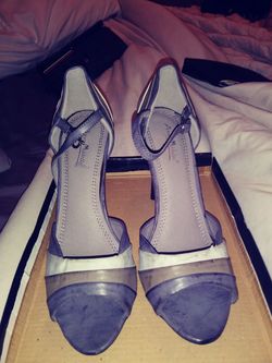 Brand new size 8 peep toe stilettos