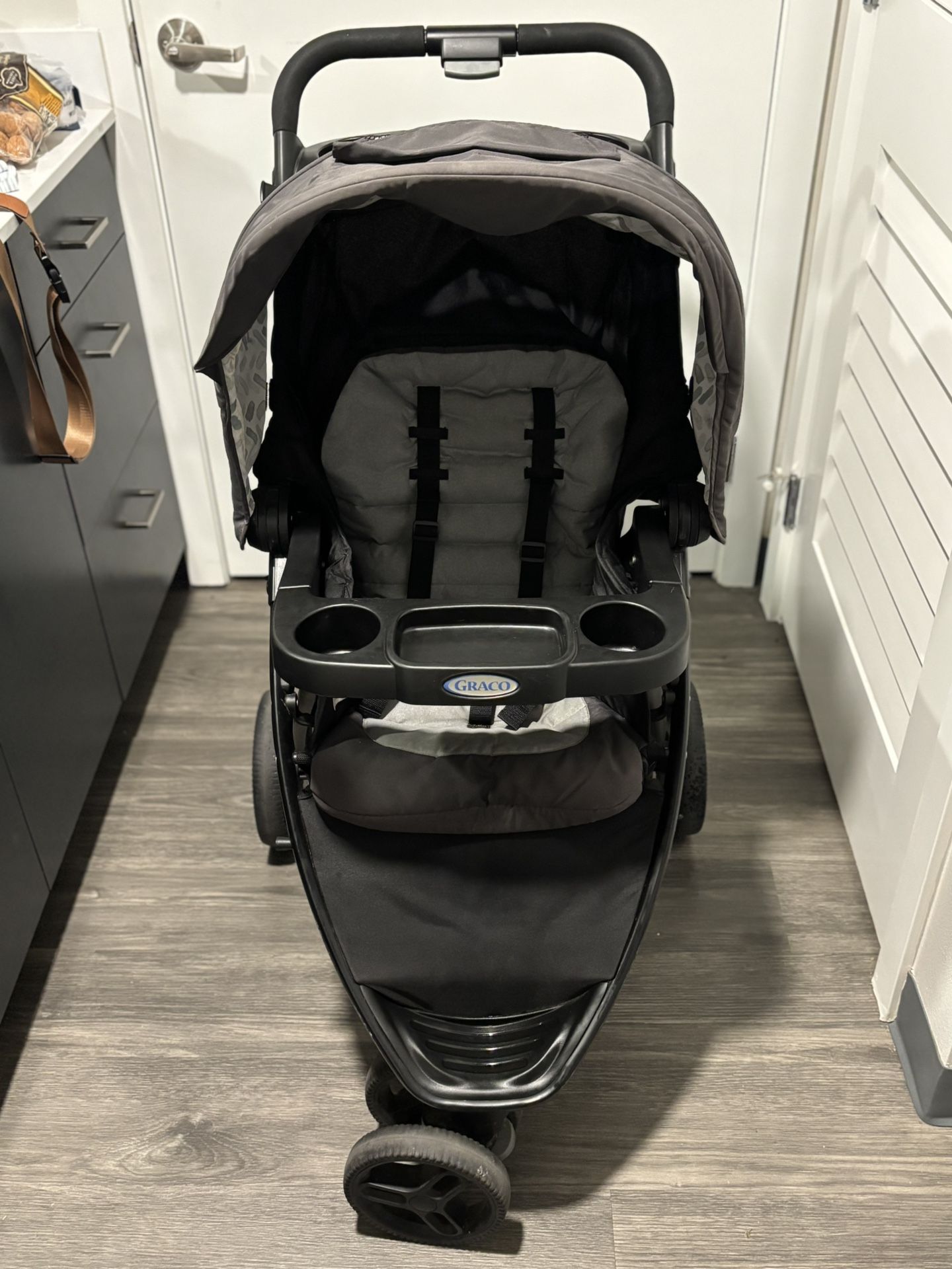 Black Graco Stroller