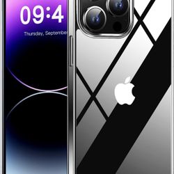 NEW iPhone 14 Pro Max Case, Never Yellowing. Protective Military Shockproof Phone Case Slim. Magsafe Compatible . 6.7 inch- Clear