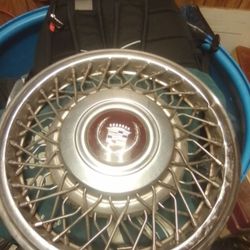 Cadaliac Wheel Covers Wire Wheel Set Of Four