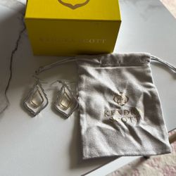 Kendra Scott Gold And Silver Earrings 