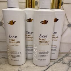 Dove Shampoo and Conditioner: Dove Bond Strength set. Each bottle is 12 FL OZ. Damage Therapy line with Bio-Protein Care + Peptide Complex.  New