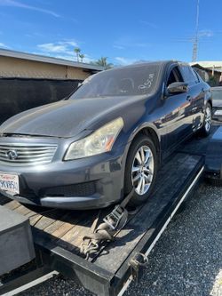Infiniti G37 parts parting out