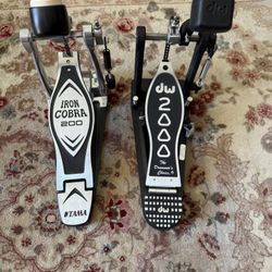DW & TAMA Kick Drum Pedals
