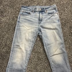 Light Blue Faded Jeans