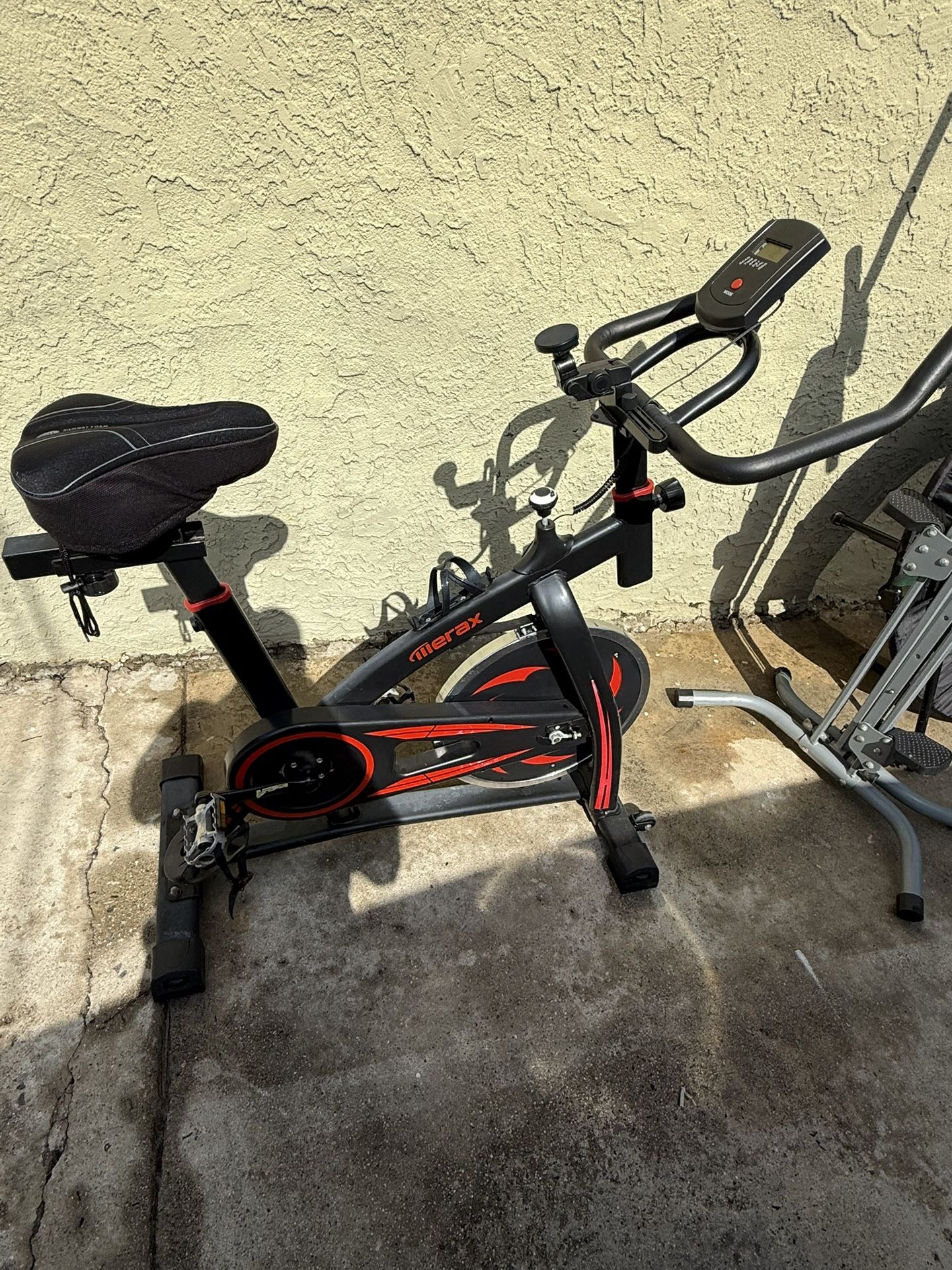 Exercise Bike,trampoline,booty Kicker And Maxi Climber