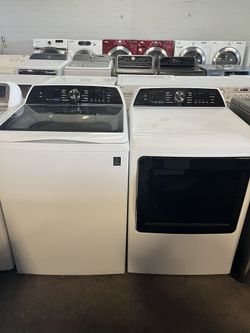 🔥 GE Electric Top-Load Washer & Dryer Set 🔥