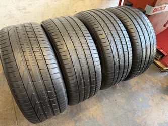 285/40-22 PIRELLI  PZERO $220 FULL SET LAS 4 ✅🛞