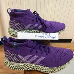 ADIDAS 4D Runner Pharrell Active Purple (Size11.5) FV6335